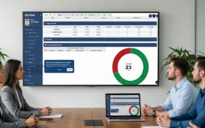 Gestão estratégica do atendimento com dados em tempo real Gestão estratégica do atendimento com análise de dados operacionais em dashboard corporativo
