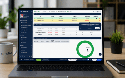 Dashboard de fila virtual com monitoramento de chamadas em tempo real para reduzir o abandono de chamadas e melhorar a experiência do usuário