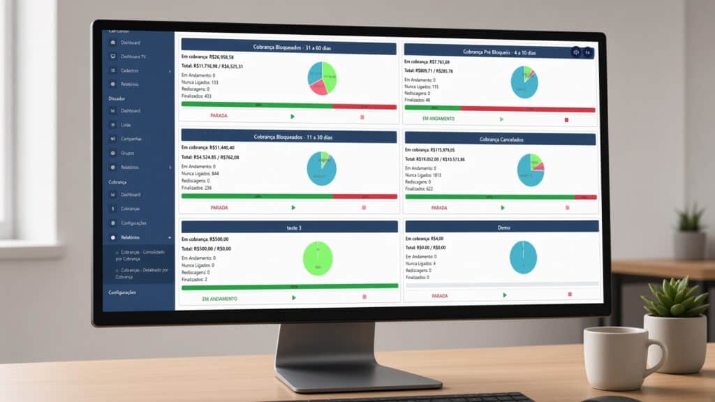 Cliente que não paga: dashboard de cobrança para provedores de internet