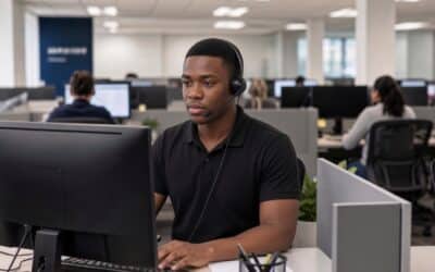 Pedido de desculpas para cliente com histórico de atendimento Pedido de desculpas para cliente com atendente consultando o histórico