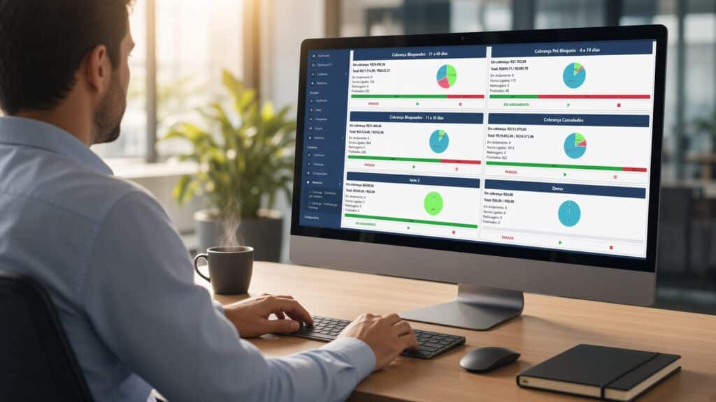 Gestor acompanha sistema de cobrança automatizado para provedores de internet